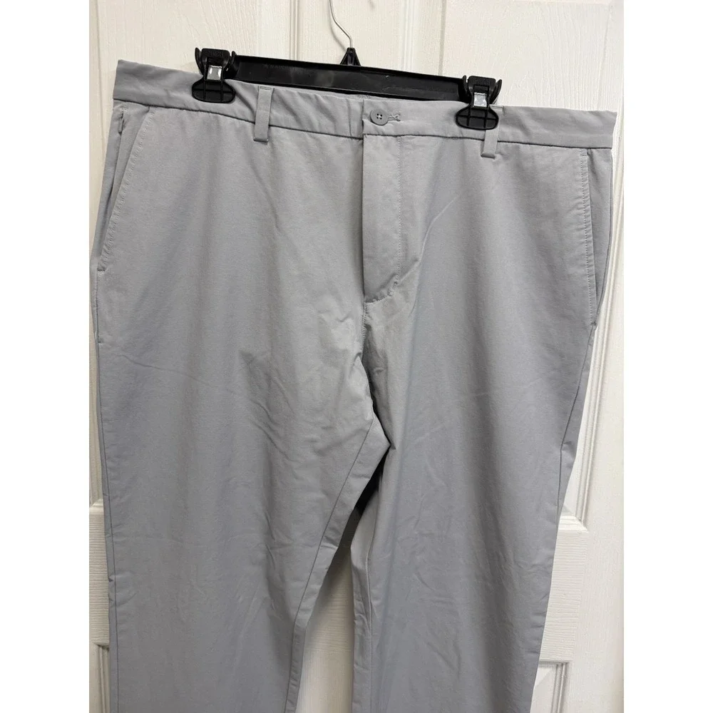 Vineyard Vines OTG Golf Pants Men's 38x32 On The Go Gray Performance Stretch
